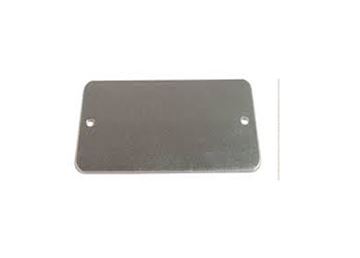 2X4 STAINLESS STEEL ID PLATE