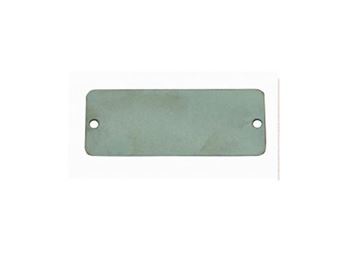 REC. STAINLESS STEEL ID PLATES