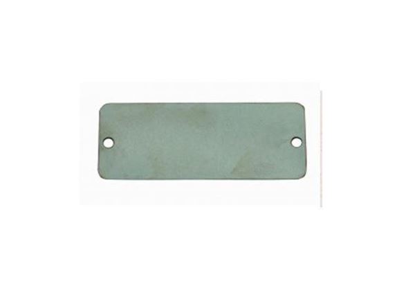 REC. STAINLESS STEEL ID PLATES