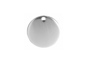 2 INCH ROUND STAINLESS STEEL TAGS