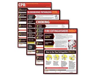 CPR TECHNIQUES POSTER ENGLISH
