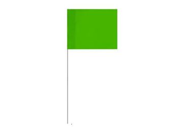 LOCATION FLAGS FLUOR LIME 4" x 5" 1000/PK