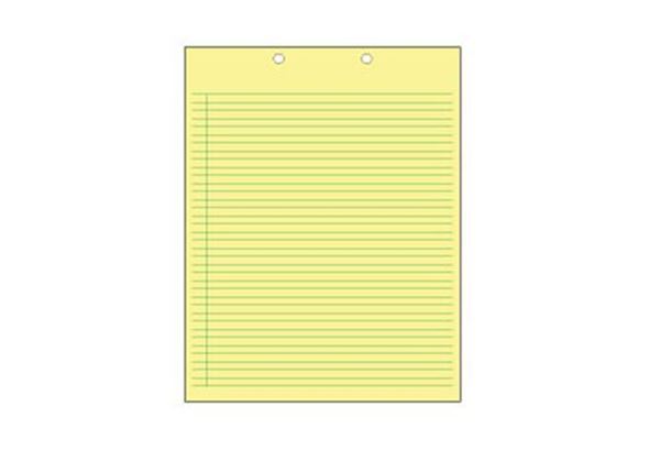 RECYCLED YELLOW PAD TOP PUNCH