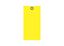 TYVEK TAG 6 ¼” x 3 1/8”  YELLOW