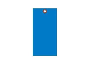 TYVEK TAG 6 ¼” x 3 1/8”  BLUE