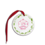 Custom Full Color Metal Ornament, Round, 2-sided