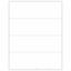 W2 EMPLOYEE 4UP HORIZONTAL BLANK W/BACKER CUT SHEET/500 per CTN