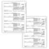 1099 NEC LASER PRINTED PACKAGED SET 3PART ELECTRONIC FILING 2UP (50 EMPLOYEES)/50 per PK