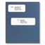 Offset Window Folder (Blue), 8-1/2" X 11-1/4"