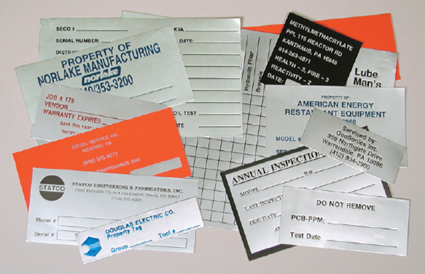 Custom Stik-Tag 3/4X3 / 100 Per Pack