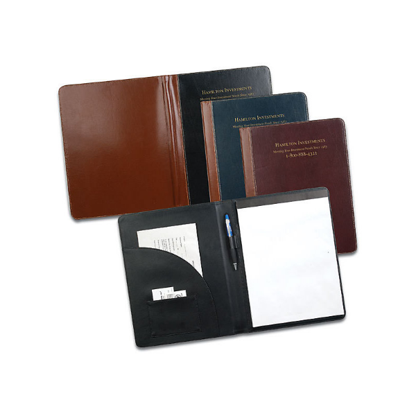 Richford Padfolio || Custom Office Accessories || 10"W x 12"H, Foil Stamped