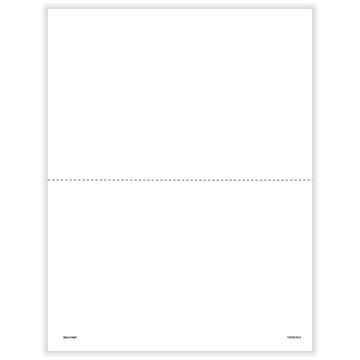1095-B and/or 1095-C Blank Front w/Dual Backer