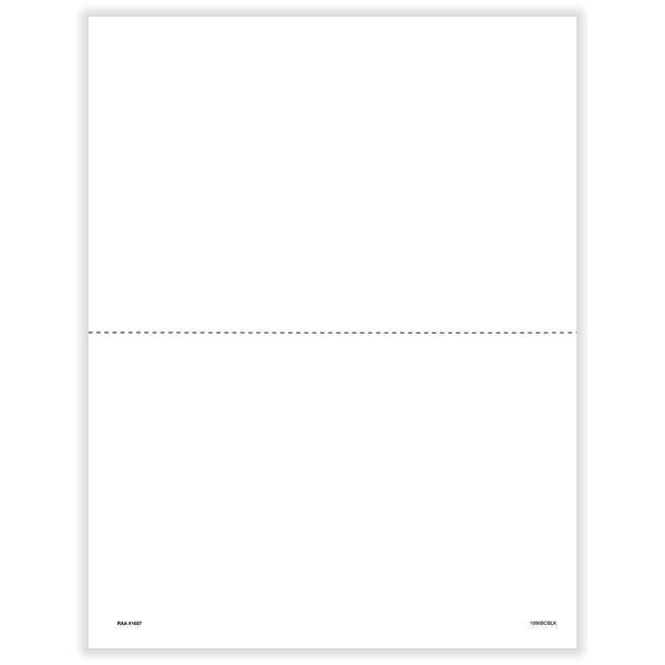 1095-B and/or 1095-C Blank Front w/Dual Backer