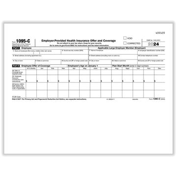 LASER 1095-C-50/PK-EMPLOYEE/EMPLOYER COPY
