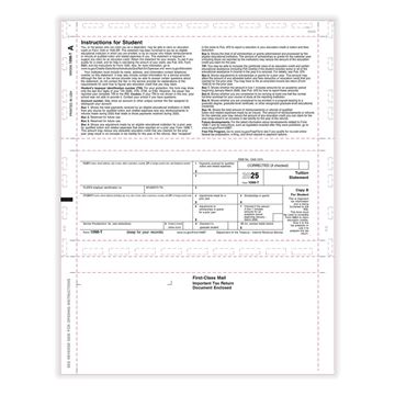 1098 T TUITION STATEMENT COPY B 11 Z FOLD/100 PER CTN