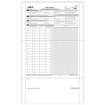 Show details for 1095-B EMPLOYEE HEALTH COVERAGE 14" PRESSURE SEAL EZ FOLD BULK/500 per CTN 1095-B EMPLOYEE HEALTH COVERAGE 14" PRESSURE SEAL EZ FOLD BULK/500 per CTN