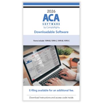 ACA SOFTWARE INCLUDES ACA FORMS & TRANSMITTALS. CAN CREATE, PRINT AND EFILE FORMS THROUGH THE SOFTWARE