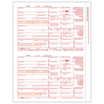 1099R RETIREMENT FED COPY A - 25/PK