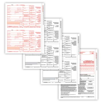 1099 MISC Laser Packaged Set 4part