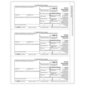 1099G-50/PK-CERTAIN GOVERNMENT REC COPY B CUT SHEET