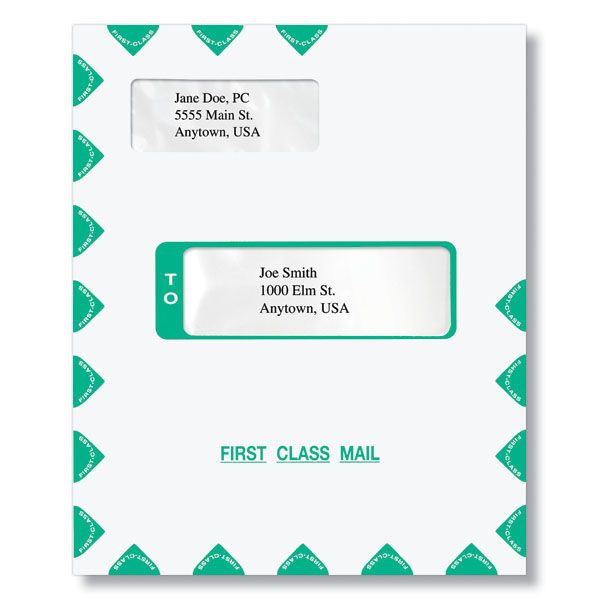 First Class Envelope (Peel & Seal), 9-5/8" X 11-1/8"