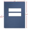Standard Window Folder (Midnight Blue), 8-3/4 X 11-1/4"