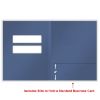 Standard Window Folder (Midnight Blue), 8-3/4 X 11-1/4"