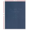 9 X 12 Embossed Folder Expanding Pock Midnight Blue (50 Per Pack)