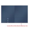 9 X 12 Embossed Folder Expanding Pock Midnight Blue (50 Per Pack)